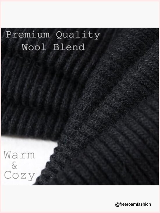 Knit Beanie Hat Scarf Set for Women Winter Long Scarf Neck Warmer Gift